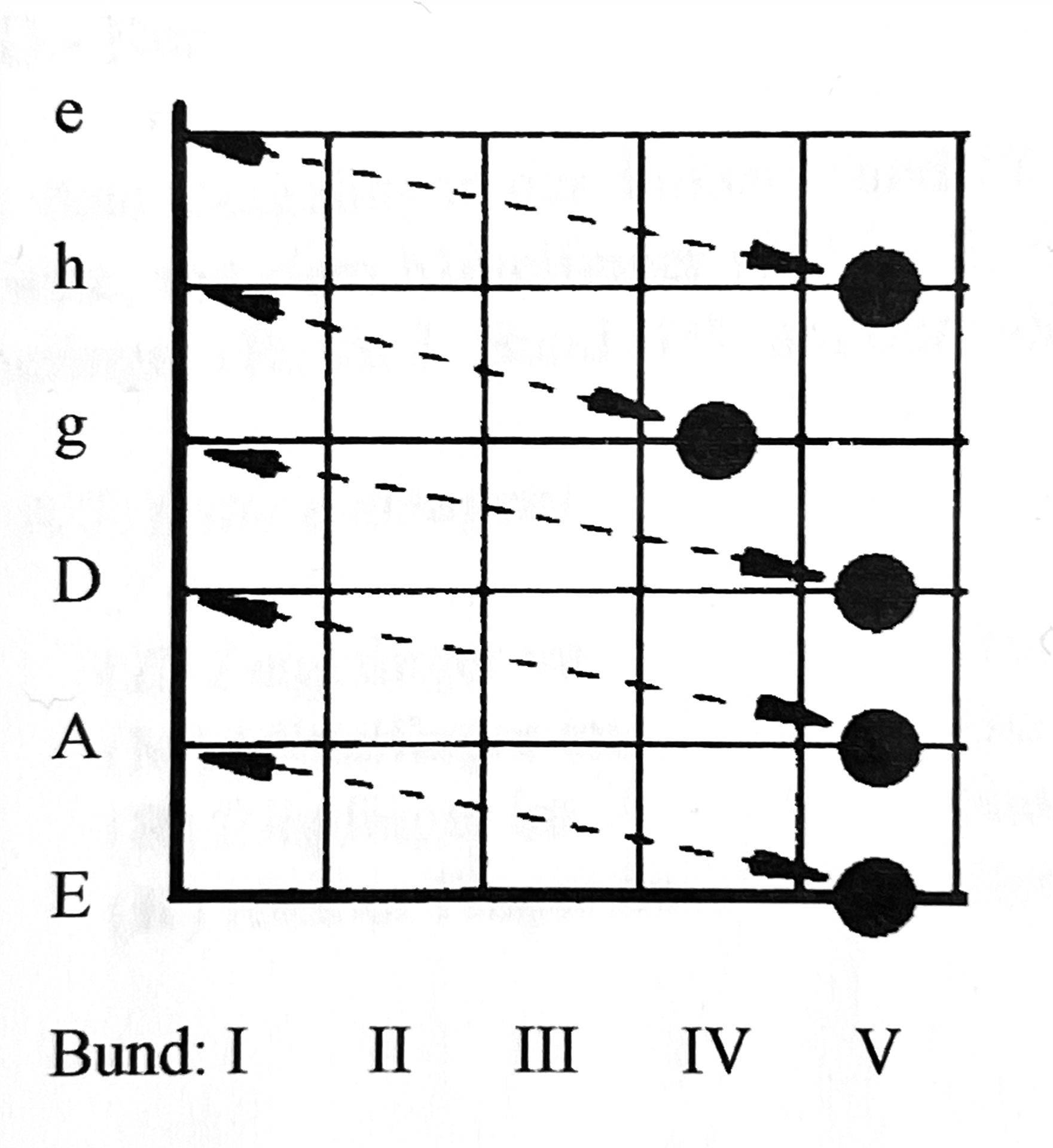 Wie Heißen Die Saiten Der Gitarre Aufbau der Gitarre